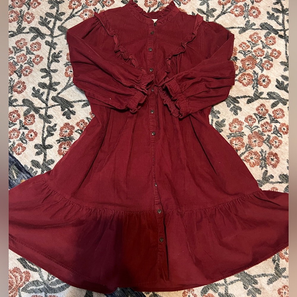 Vintage Styled Red Dress